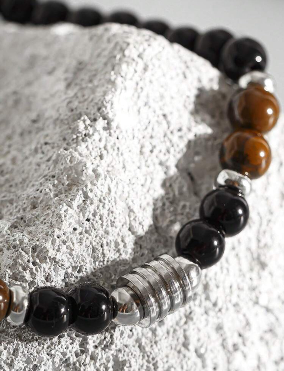 Collar de piedras ojo de tigre