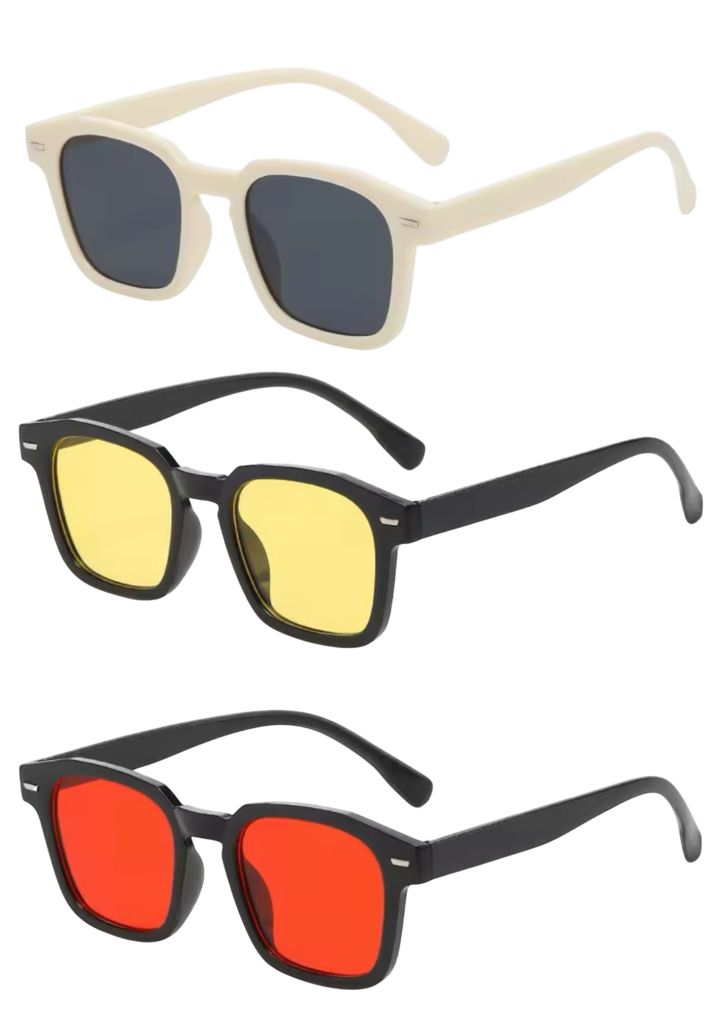 Lentes prisma shades, de colores