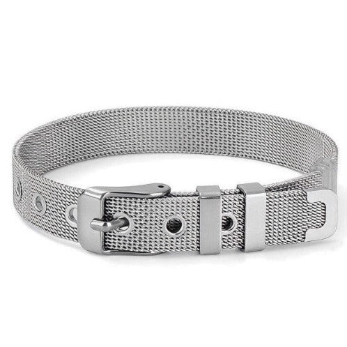 Pulsera de malla metalica